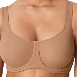 Seamless Full Coverage Underwire Bra - Nude